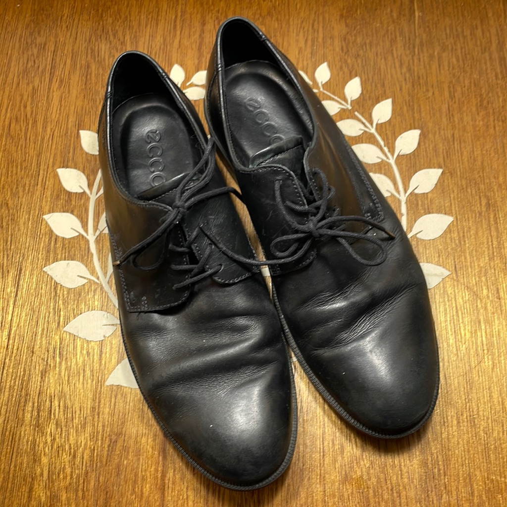 Ecco Men's Citytray Plain Toe Tie Oxford. Size 45